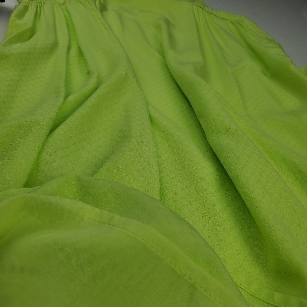 NEW Karl Marc John Lime Honeycomb Lined Dress S - Picture 8 of 10